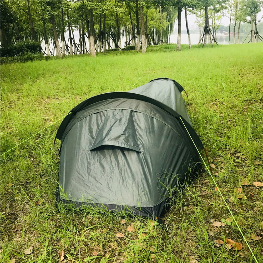 SINGLE TENT 1 PERSON OUTDOOR TREKKING tentS SLEEPING BAG Product weight with unit packaging 0.8 kg