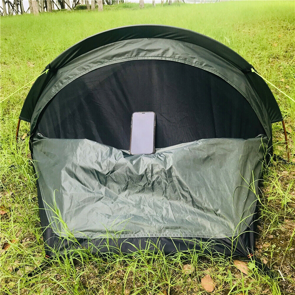 SINGLE TENT 1 PERSON OUTDOOR TREKKING tentS SLEEPING BAG Waterproofness 2000 mm