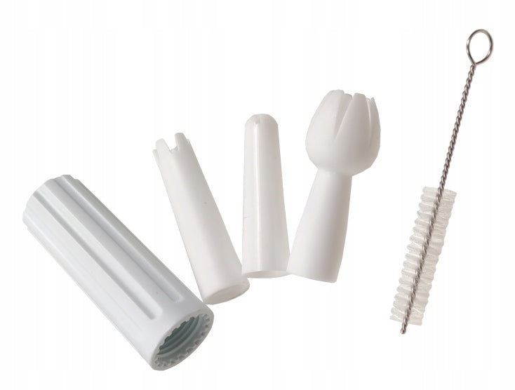 SIPHON FOR WHIPPED CREAM - 3 TIPS FROTHER DECORATOR DISPENSER - 500mL Brand Art