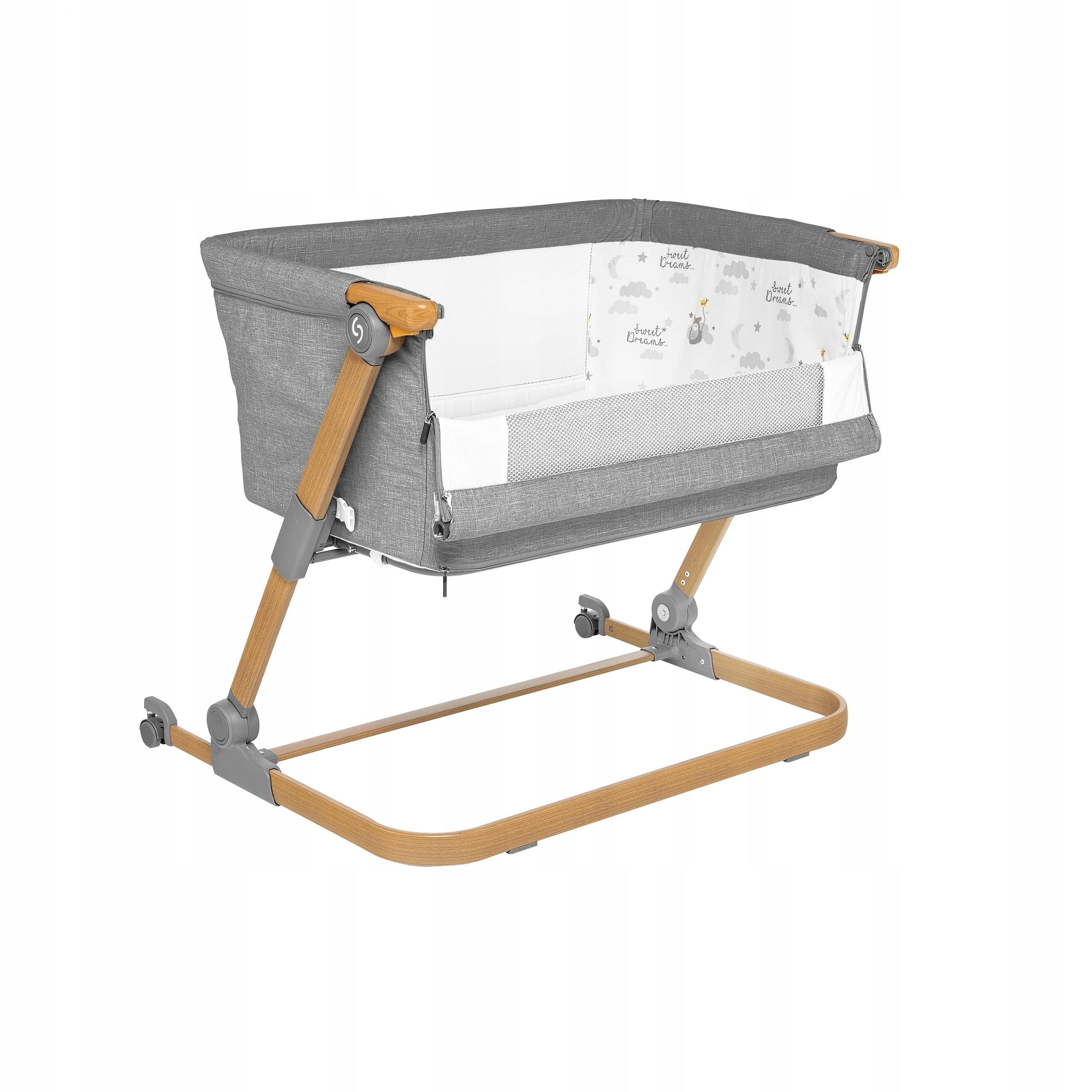 SKIDDOU COT NATT 3IN1 LIGHT SZ WOOD Brand Skiddoü