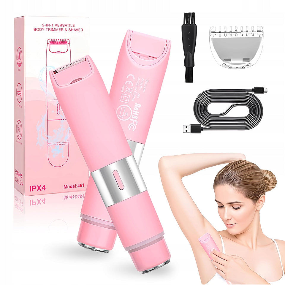 SKINI RAZOR WOMEN'S BODY SHAVER FOR WOMEN EPILATOR 2IN1