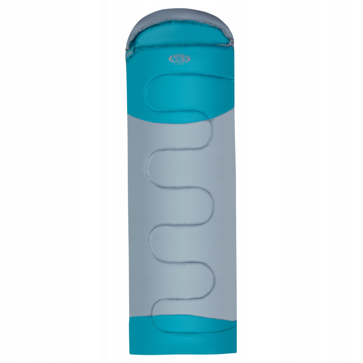 SLEEPING BAG NILS CAMP cover with compression straps 175+30cm hood Warm Brand Nils Camp