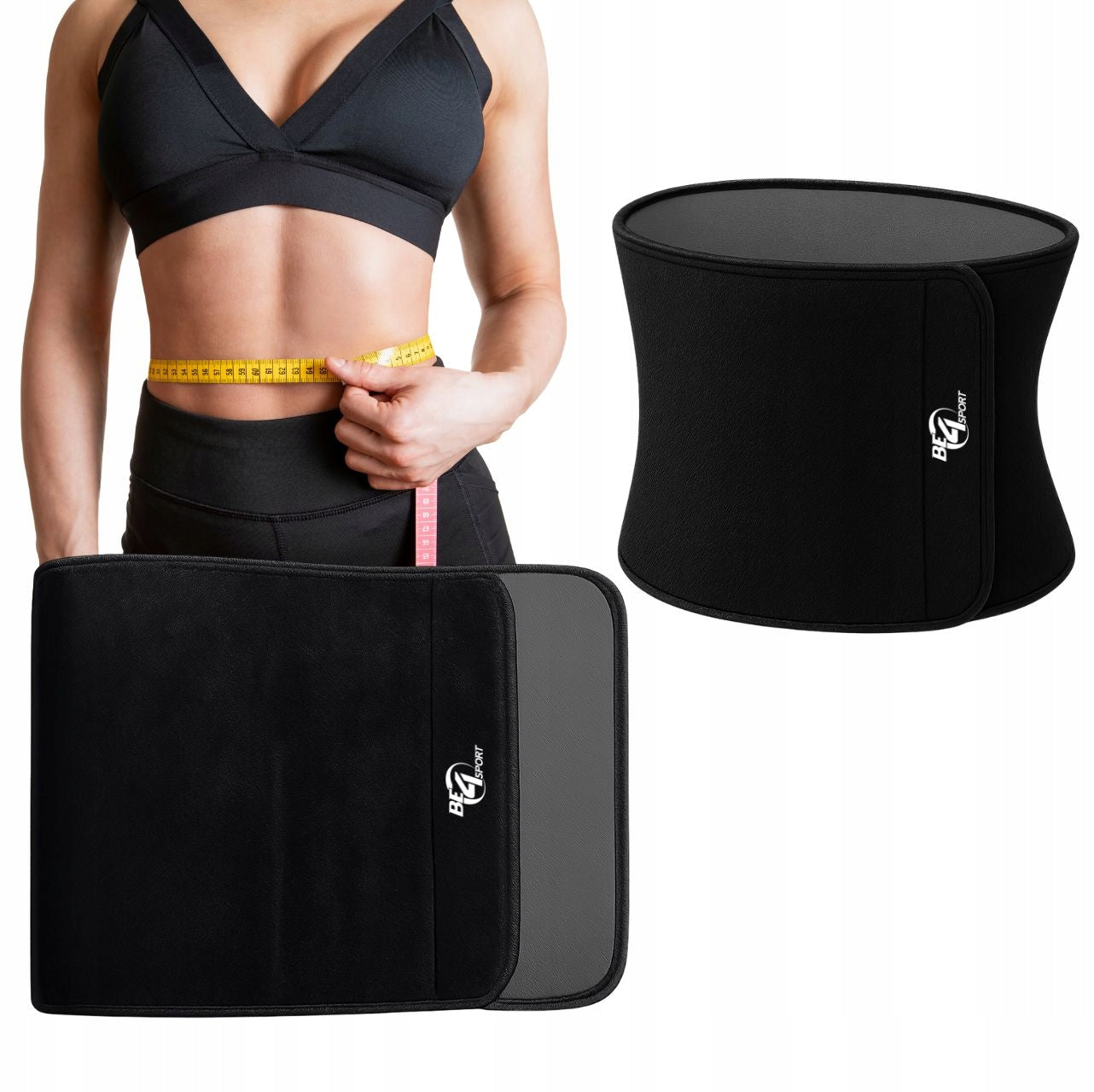 SLIMMING BELT SLIMMING ELASTIC STRONG ON THE ABDOMEN SPINE 130 cm