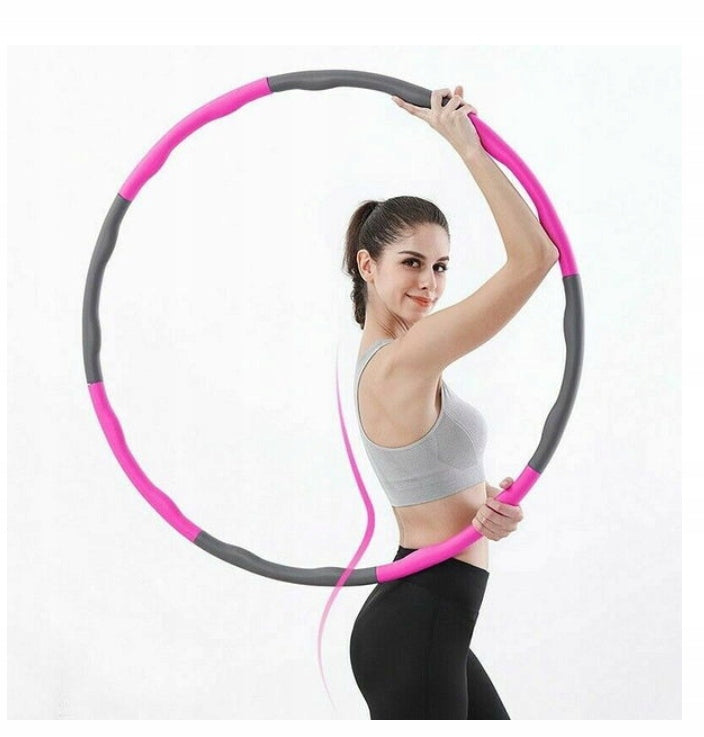 SLIMMING HULA HOOP WITH FOAM WHEEL MASSAGER Brand no brand