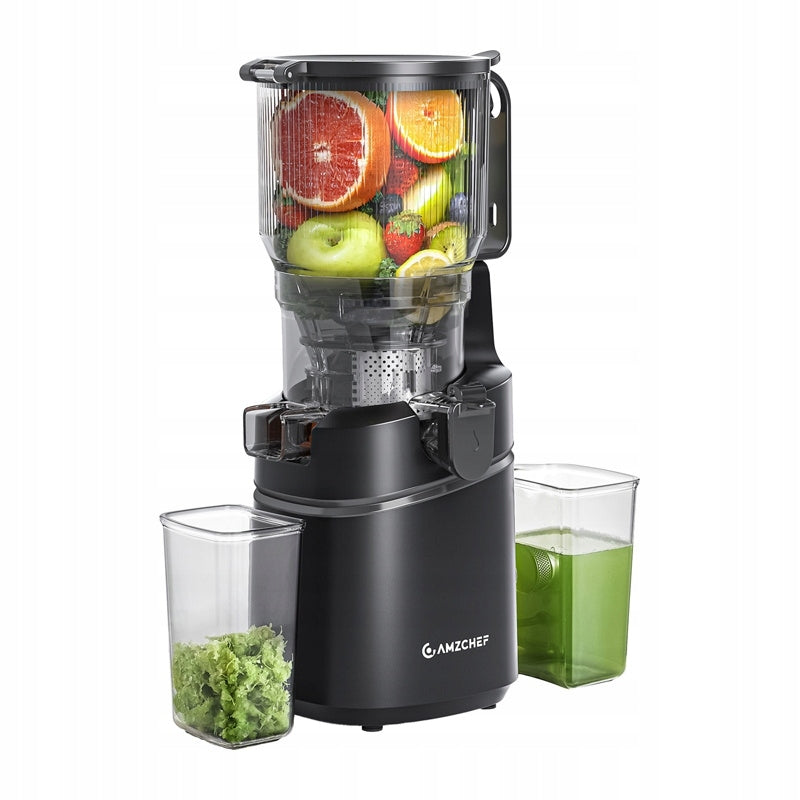 SLOW JUICER AMZCHEF SJ 036CBK 250W 165MM 2 5L BLACK Packaging status original