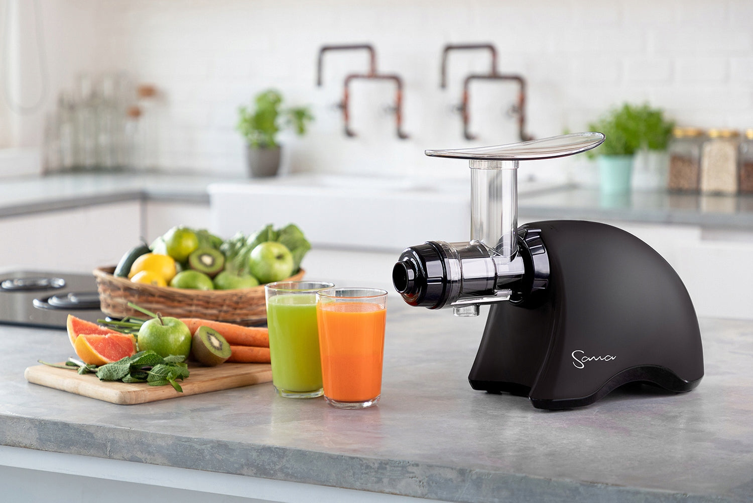 SLOW JUICER SANA 707 BLACK MATT Manufacturer code EUJ-707