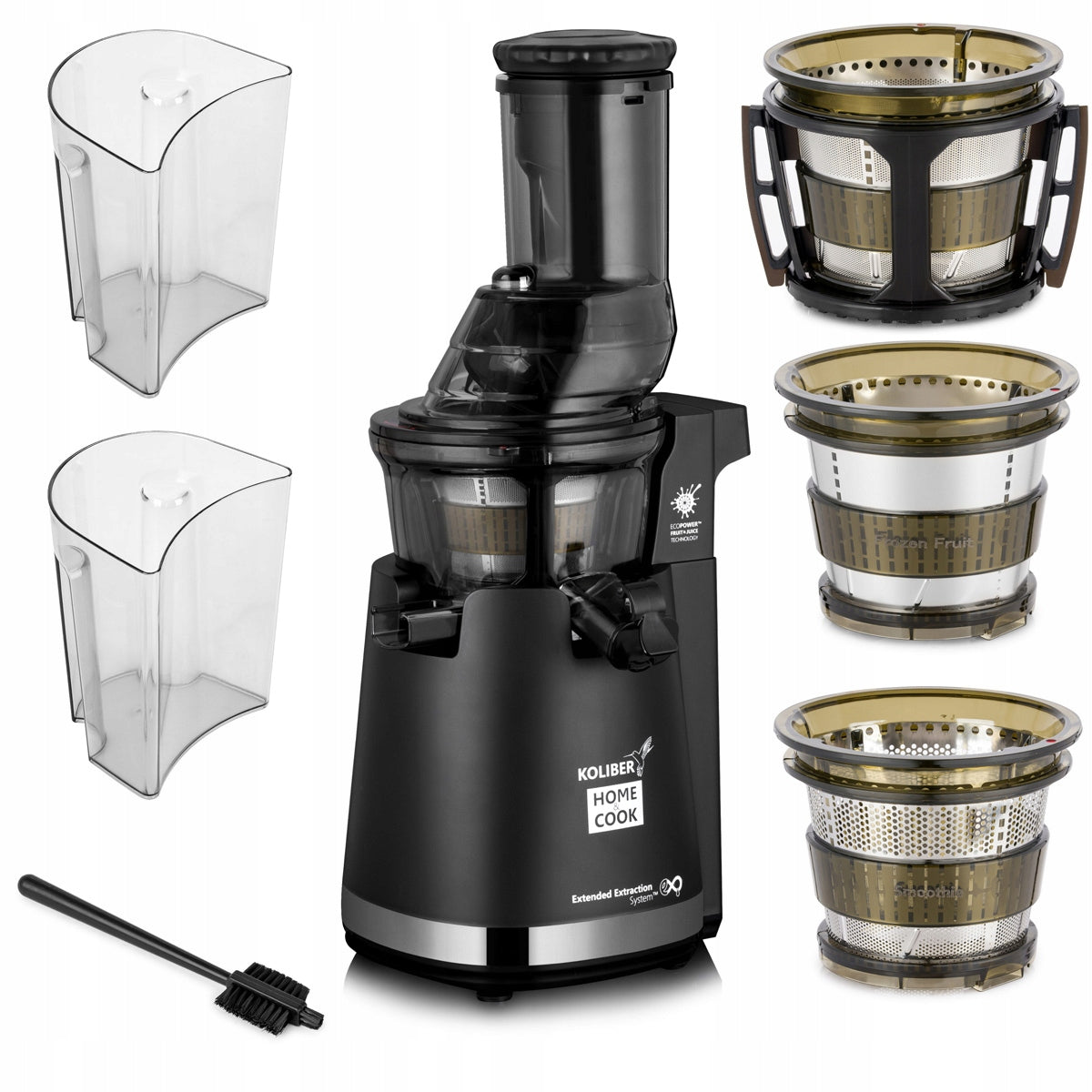 SLOW JUICER X-650-IN 3in1 FOR FRUIT VEGETABLE JUICES 3 FILTERS