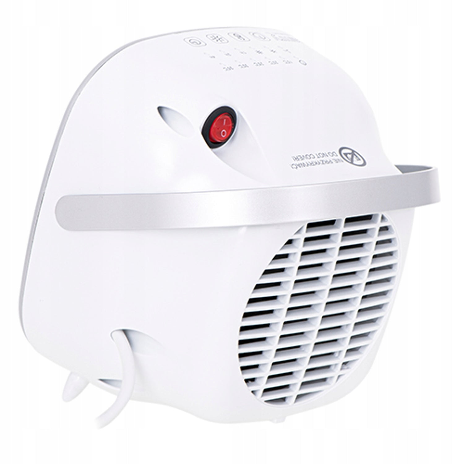 SMALL APRON ELECTRIC HEATER FAN Batteries included no