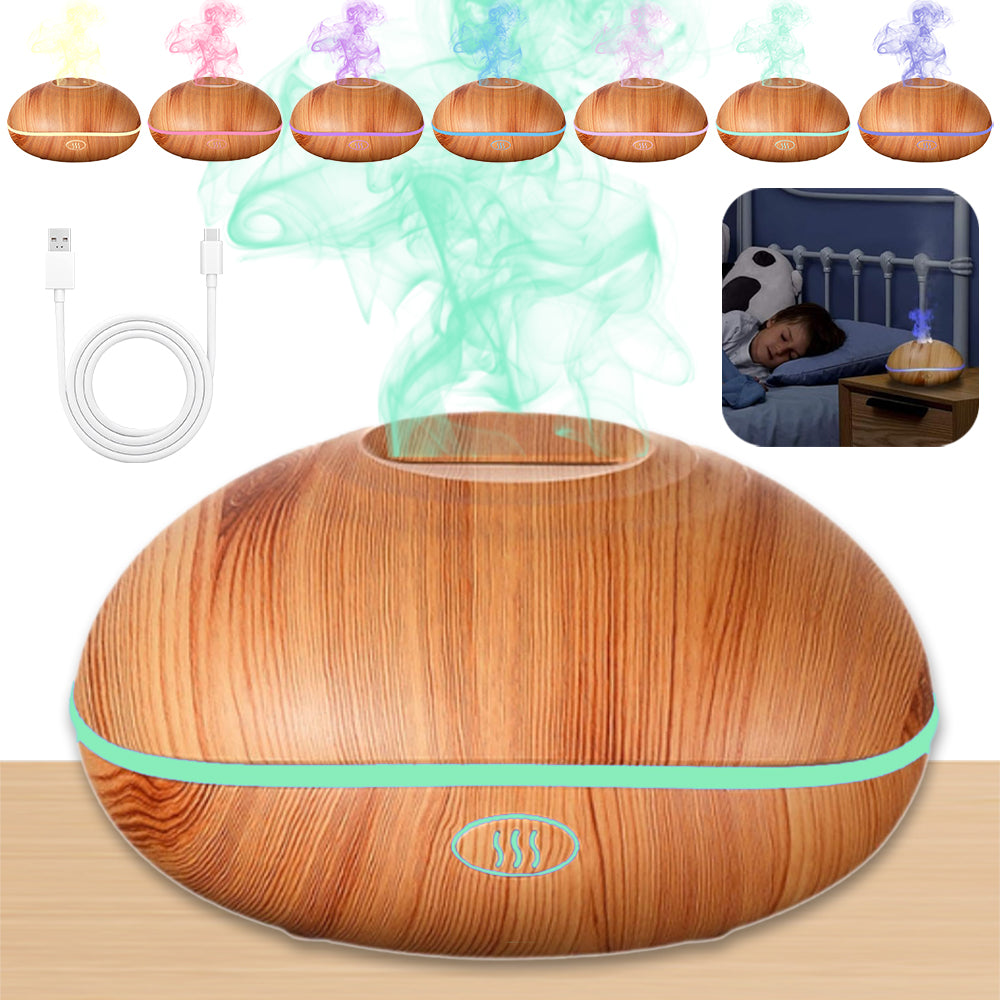 SMALL AROMATHERAPY DIFFUSER, HUMIDIFIER WITH 7 COLORED LIGHTS