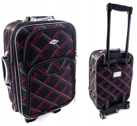 SMALL CABIN TRAVEL SUITCASE RGL 55x40x20 WHEELS LUGGAGE Width (longer edge) 39 cm