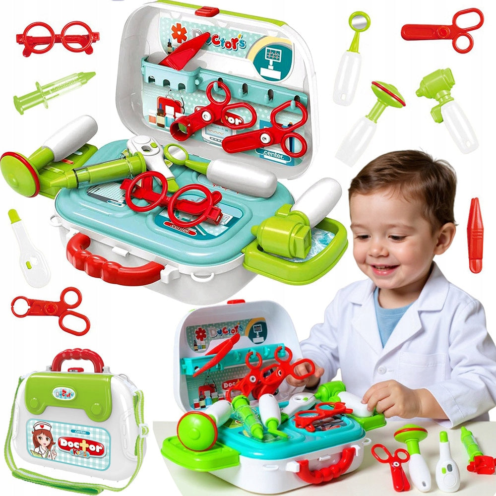 SMALL DOCTOR SET DOCTOR TOY IN THE TRUNK PLAYING DOCTOR