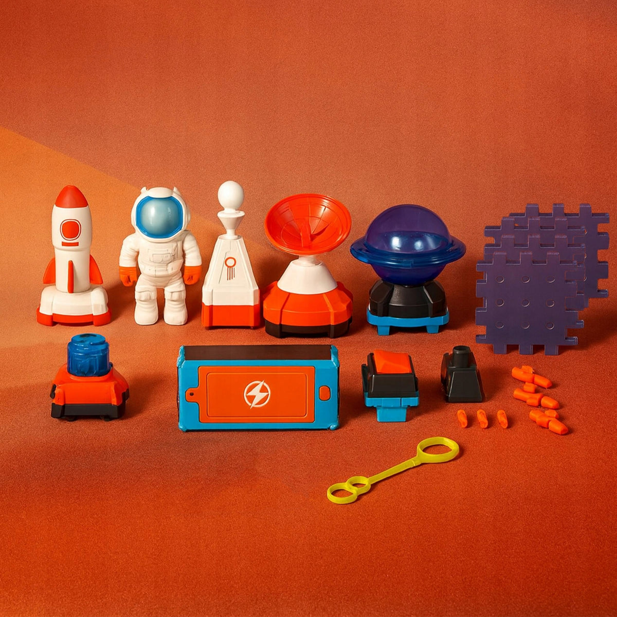 SMALL ELECTRONICS LARGE EXPERIMENTAL KIT ROCKET COSMONAUT CIRCUITS STEM Brand Qiuqiu