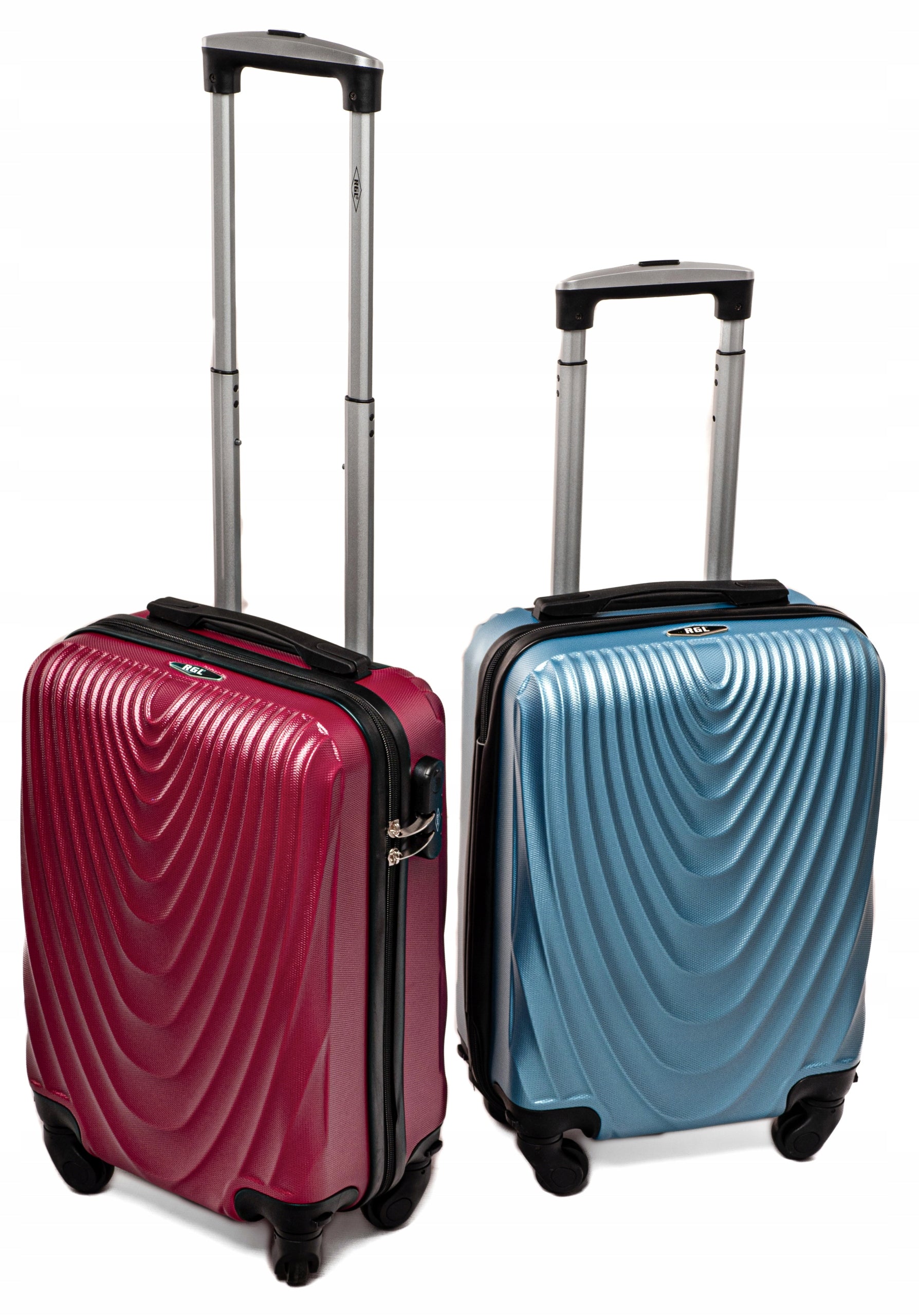 SMALL M CABIN SUITCASE ON WHEELS TRAVEL ABS Ryanair Wizzair 55x40x20 Manufacturer code 663 WALIZKA Mała kabinowa M RGL