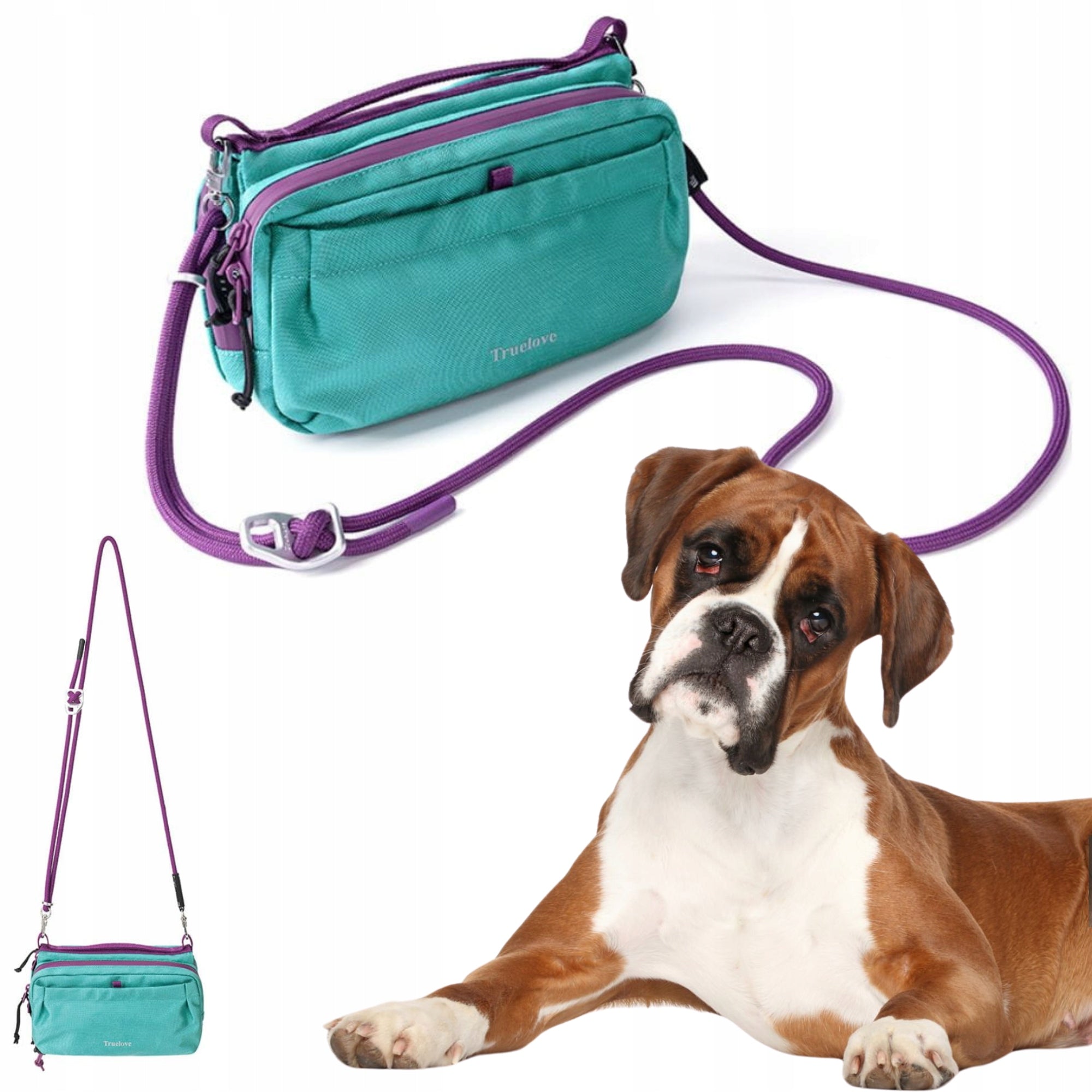 SMALL SHOULDER BAG TRUELOVE CITY BREAK MEDIUM CORDURA TURQUOISE
