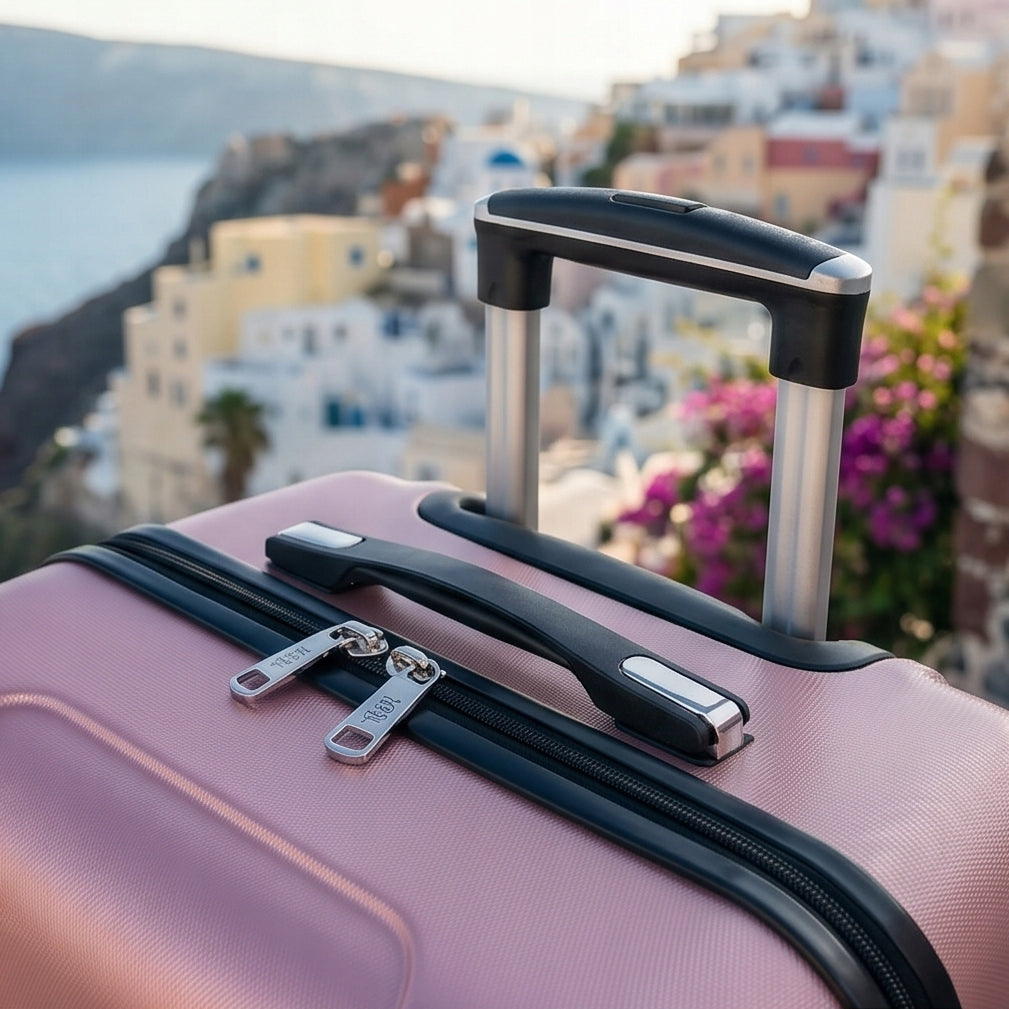 SMALL TRAVEL CASE 730 L BAG 4 WHEELS COMBINATION LOCK WIZZAIR, RYANAIR Model Mała 730 L