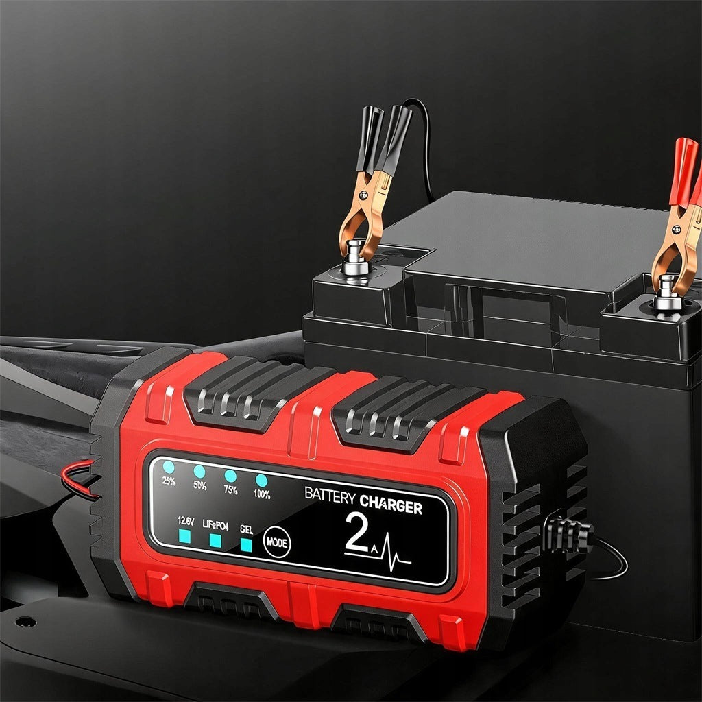SMART BATTERY CHARGER AUTOMATIC CHARGING WITH TRICKLE FUNCTION Brand Bedee