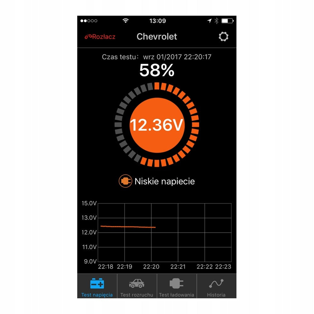 SMART BATTERY TESTER WITH BLUETOOTH Brand Master Sport