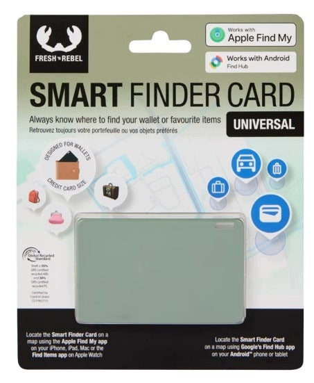 SMART CARD LOCATOR FOR WALLET FRESH N REBEL APPLE ANDROID Brand Fresh 'n Rebel