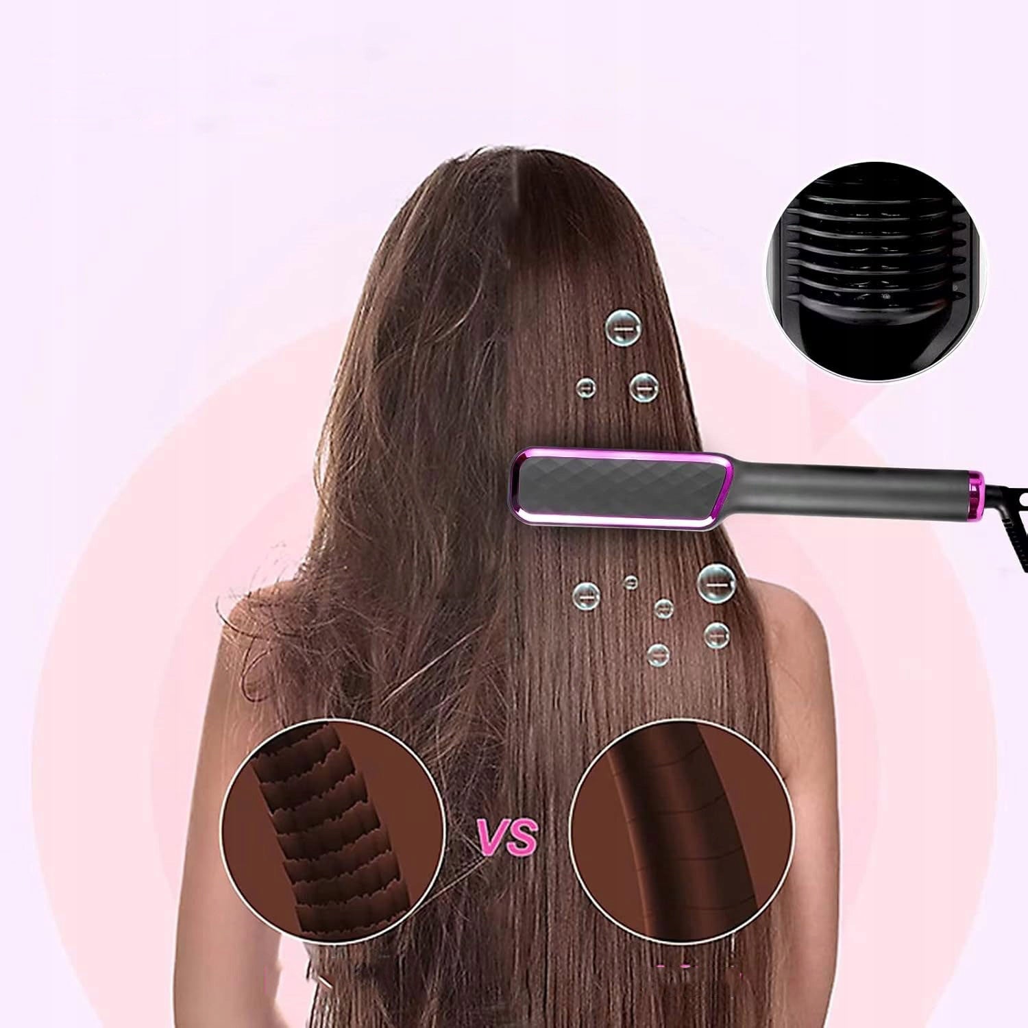 SMART COMB STRAIGHTENER WITH CERAMIC FOR STRAIGHTENING HAIR ON THE GO Brand no brand