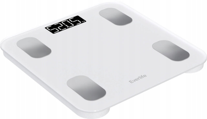 SMART Electronic Bathroom Scale with Analytical Application in Polish Manufacturer code Everlife