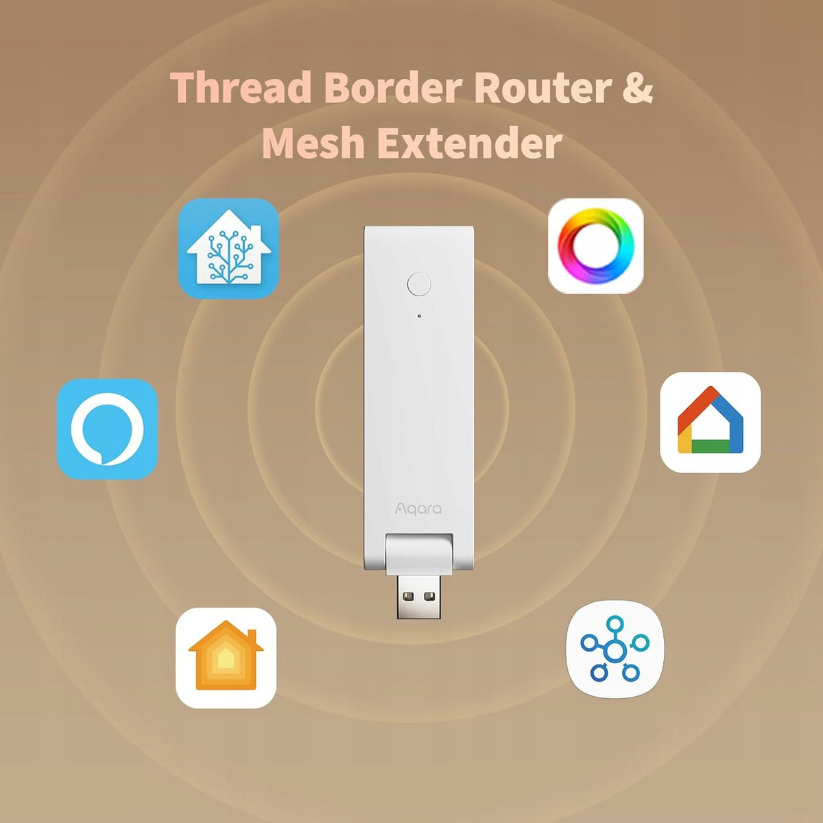 SMART GATE M100 MATTER THREAD ZIGBEE WIFI 6 AUTOMATION Series Aqara Smart Bramka M100 do Automatyzacji