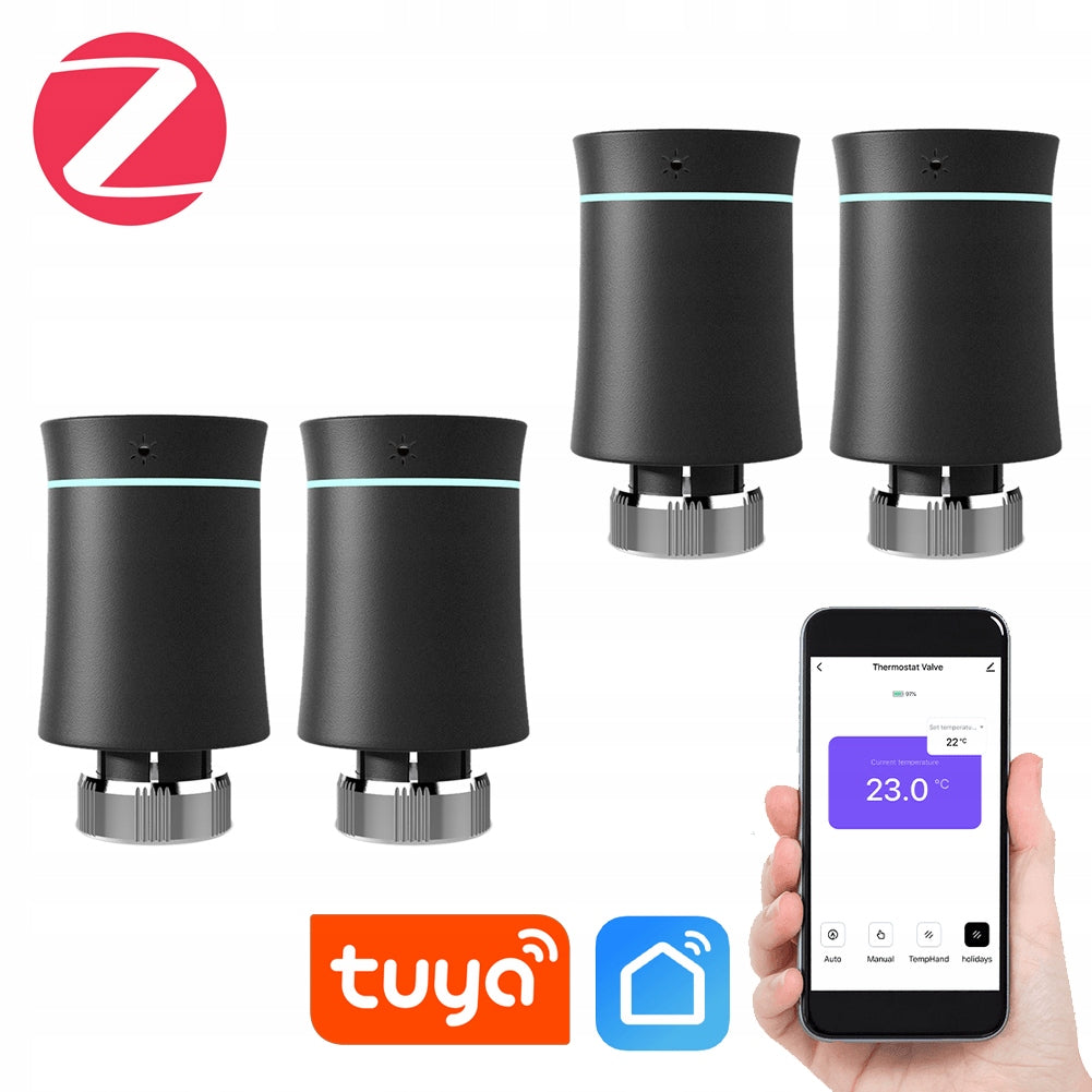 SMART HEAD THERMOSTAT TUYA ZIGBEE 4PCS