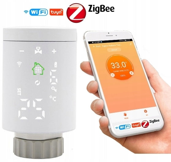SMART HEAD THERMOSTAT TUYA ZIGBEE WIFI Manufacturer code TER1