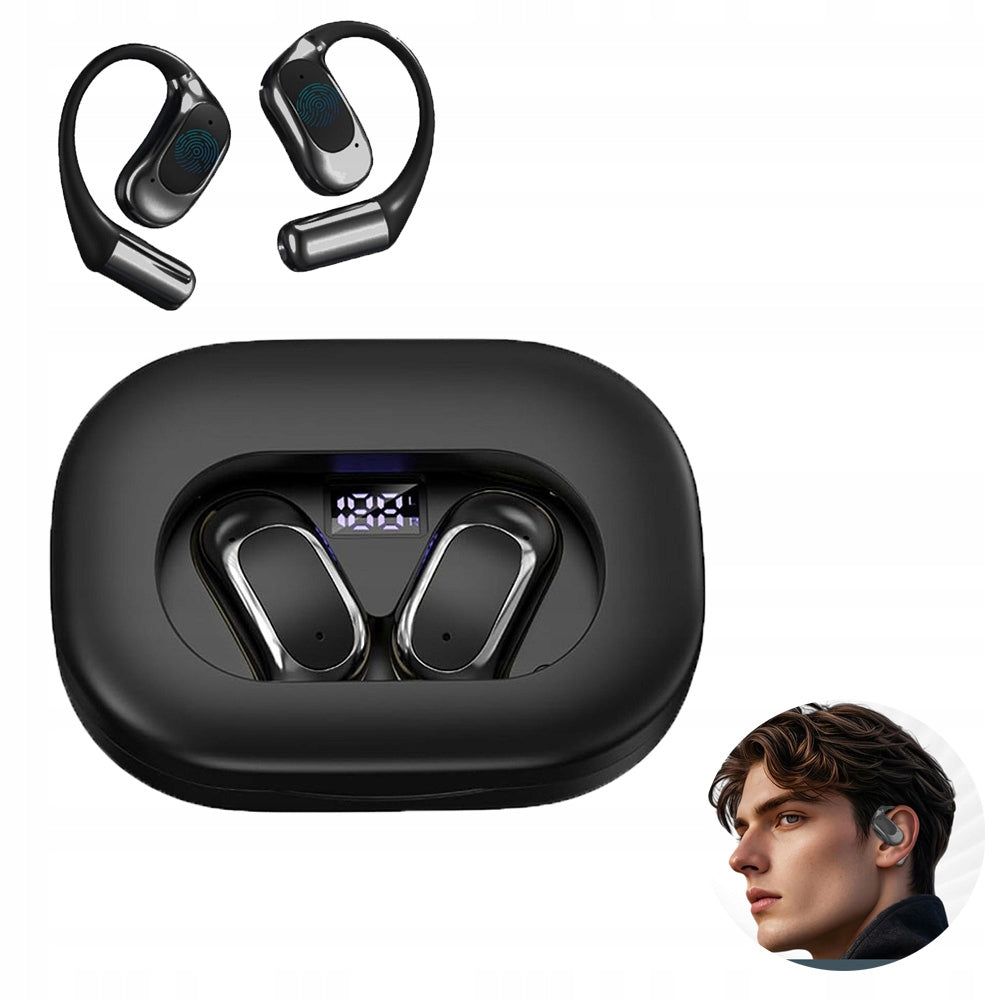 SMART HEADPHONES TRANSLATING 144 LANGUAGES WITH ANC AND CASE 300MAH