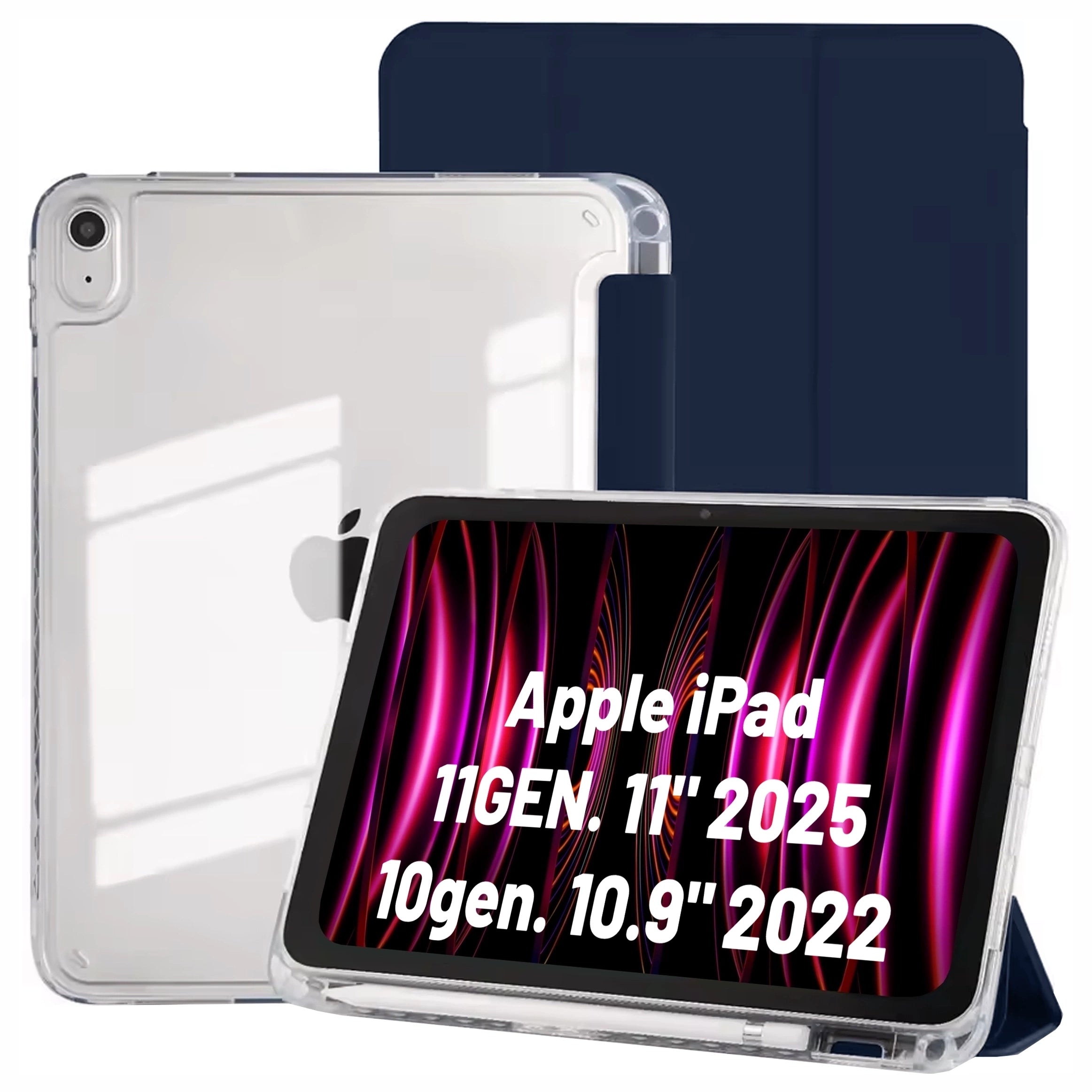 SMART PENCIL CASE for Apple iPad 10.9 10th GEN 2022 / iPad 11 A16 11th GEN 2025