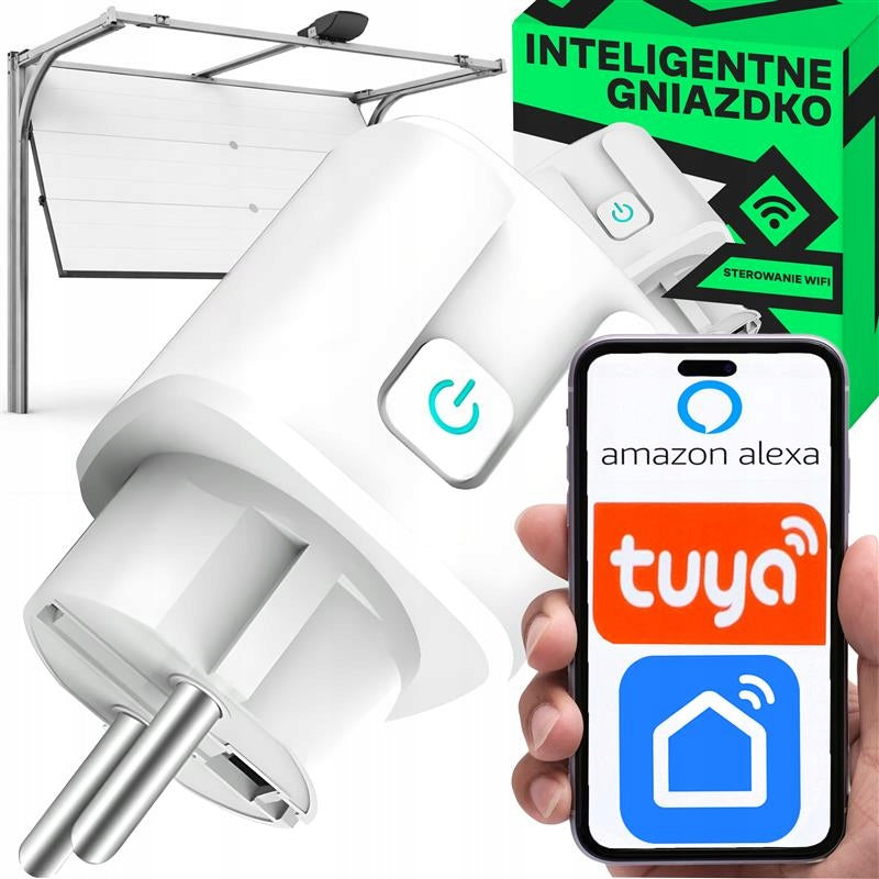 SMART SOCKET CONTROLLED WiFi ANDROID TUYA WATTMETER PROGRAMMER