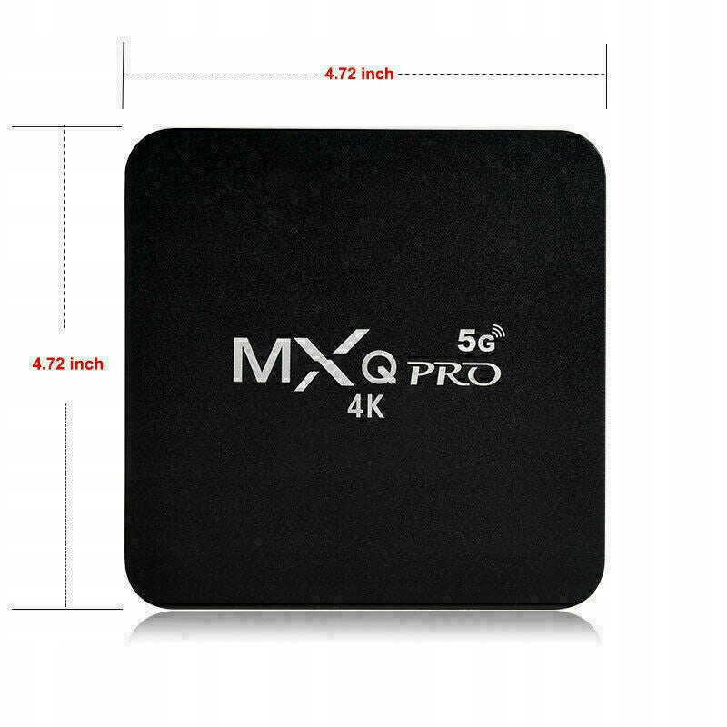 SMART TV BOX ANDROID 10.1 4K ULTRA HD 5G MQX PRO 2+16GB Manufacturer code TV BOX