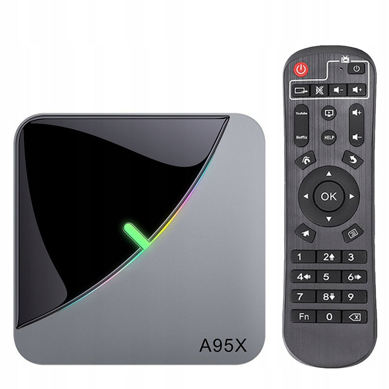 SMART TV BOX ATTACHMENT 4K 4+32G Android 9 WIFI BLUETOOTH 4.2