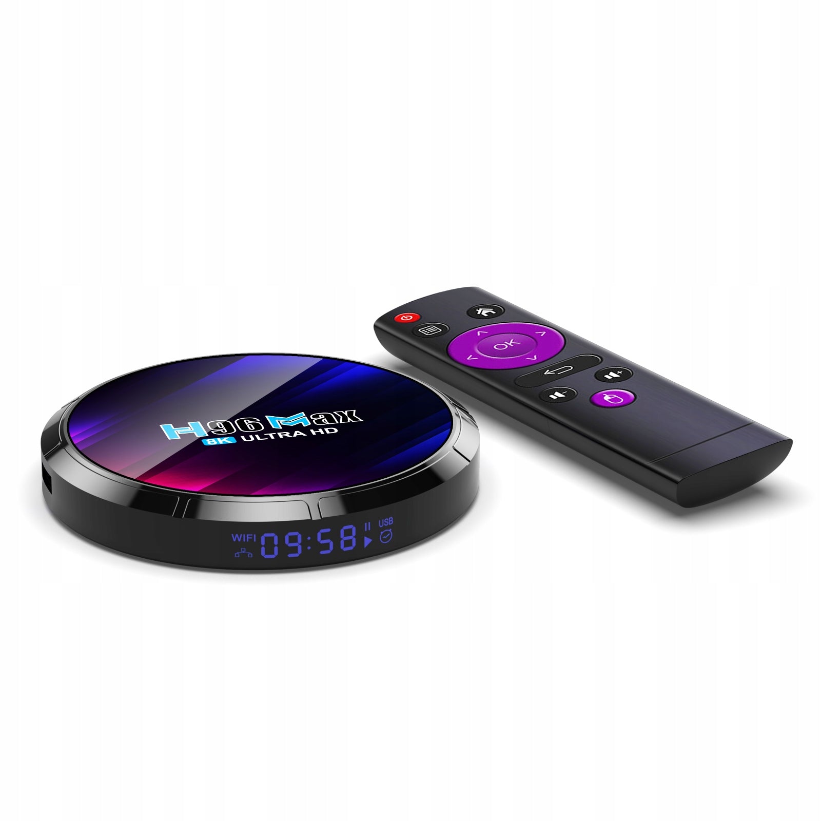 SMART TV BOX H96 MAX ULTRA HD 4K 2 16GB ANDROID 13 PRZYSTAWKA NETFLIX HBO Manufacturer code 39cAndroid TV smart