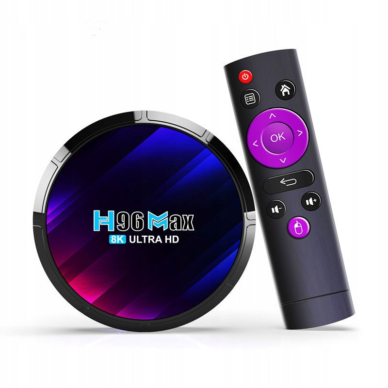 SMART TV BOX H96 MAX ULTRA HD 4K 2 16GB ANDROID 13 PRZYSTAWKA NETFLIX HBO