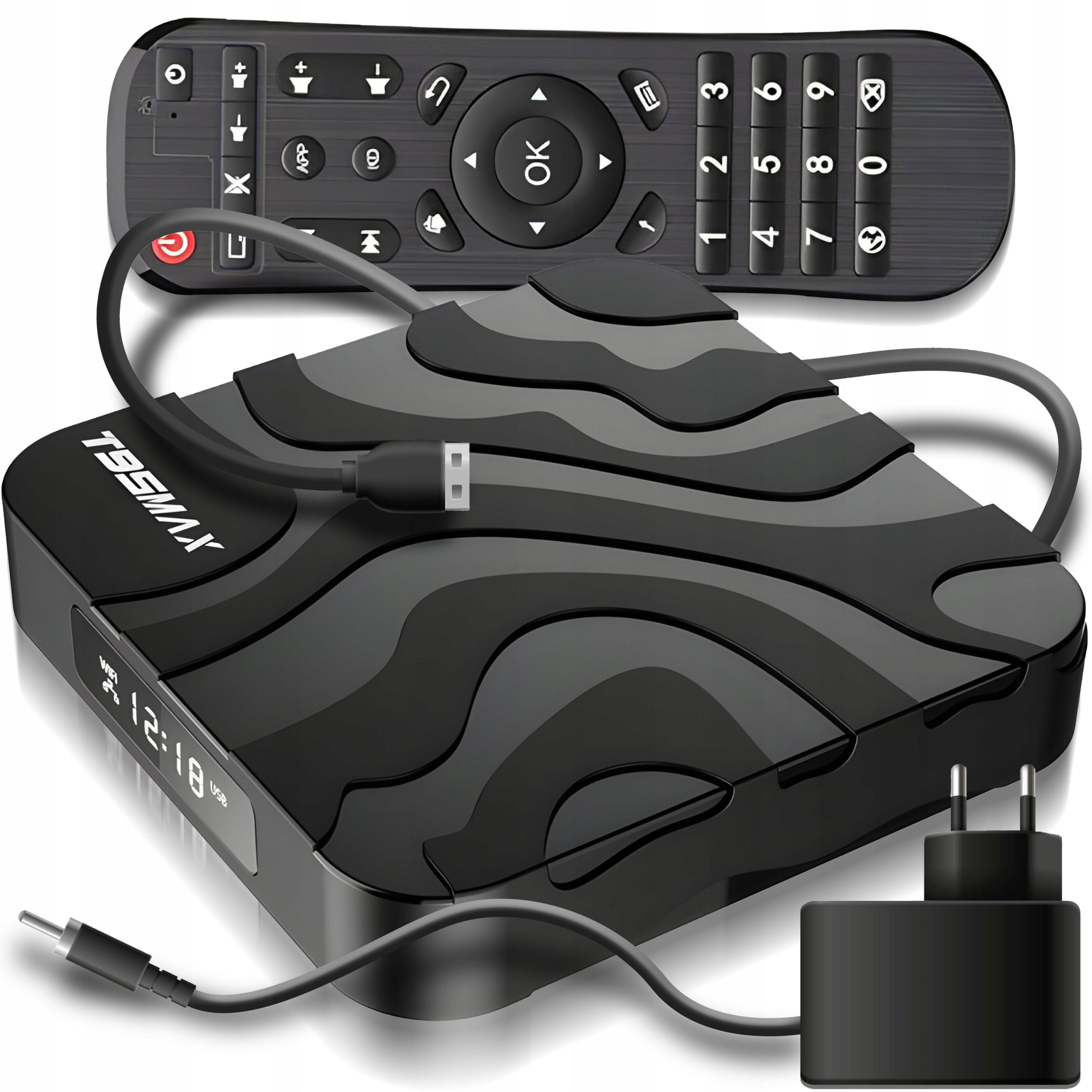 SMART TV BOX T95MAX ANDROID 9 64BIT 6K WIFI HDR USB 3.0 + REMOTE HDMI CABLE EAN (GTIN) 5907056105336