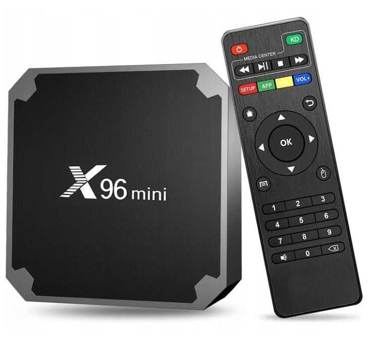 SMART TV BOX - X96 mini - 2GB RAM and 16GB ROM (Android 14) TV Box 4K Manufacturer code 68570978
