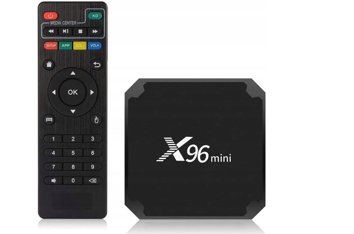 SMART TV BOX - X96 mini - 2GB RAM and 16GB ROM (Android 14) TV Box 4K Packaging status original