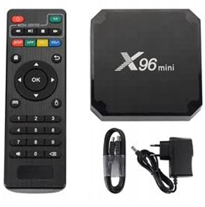 SMART TV BOX - X96 mini - 2GB RAM and 16GB ROM (Android 14) TV Box 4K