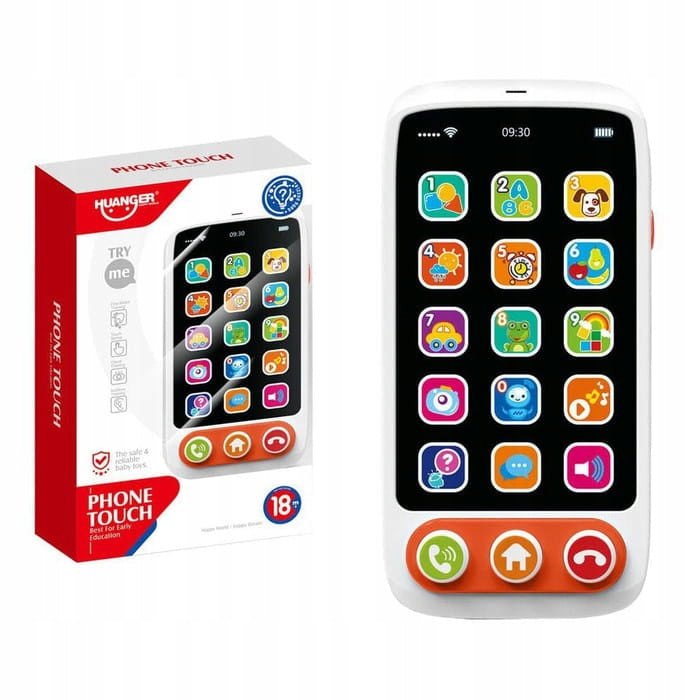 SMARTPHONE EDUCATIONAL INTERACTIVE PHONE TODDLER CELL WITH SOUND Brand no brand