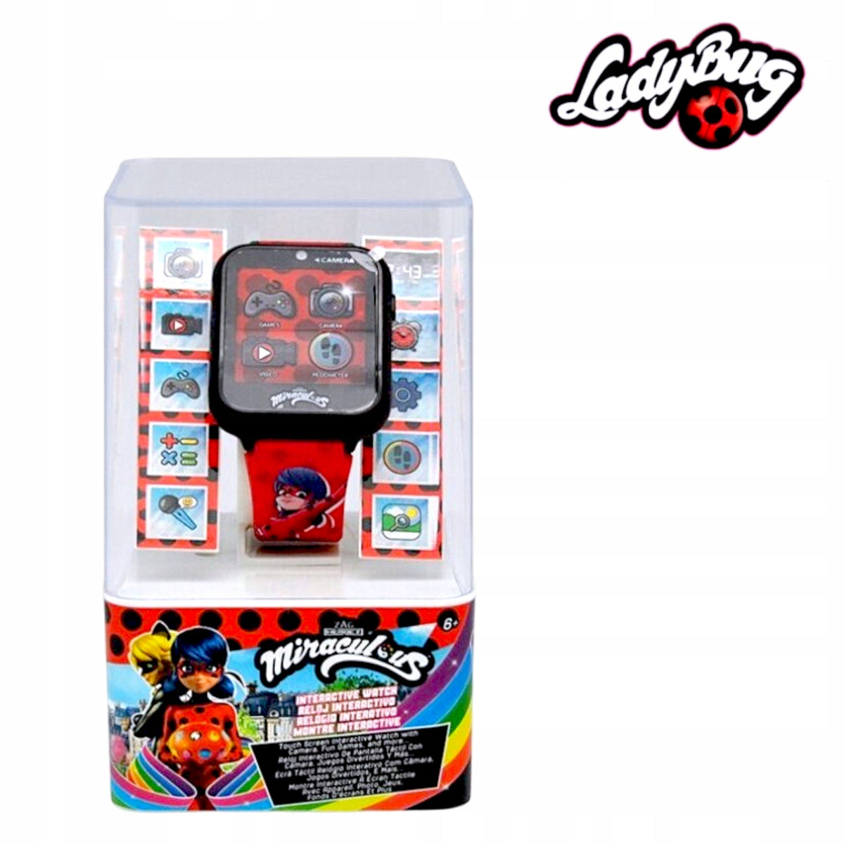SMARTWATCH CHILDREN MIRACULOUS LADYBUG 10 FUNCTIONS interactive watch Model other