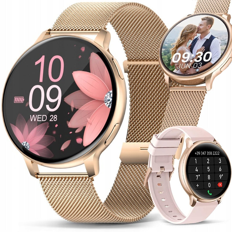 SMARTWATCH ELEGANT WOMEN'S WATCH TALK MENU PL BRACELET + STRAP EAN (GTIN) 5900148041499