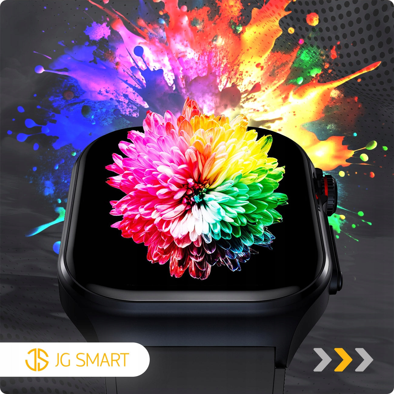 SMARTWATCH MEN'S WATCH EKG PRESSURE MEASUREMENT AMOLED CALL NOTIFICATIONS Packaging status original