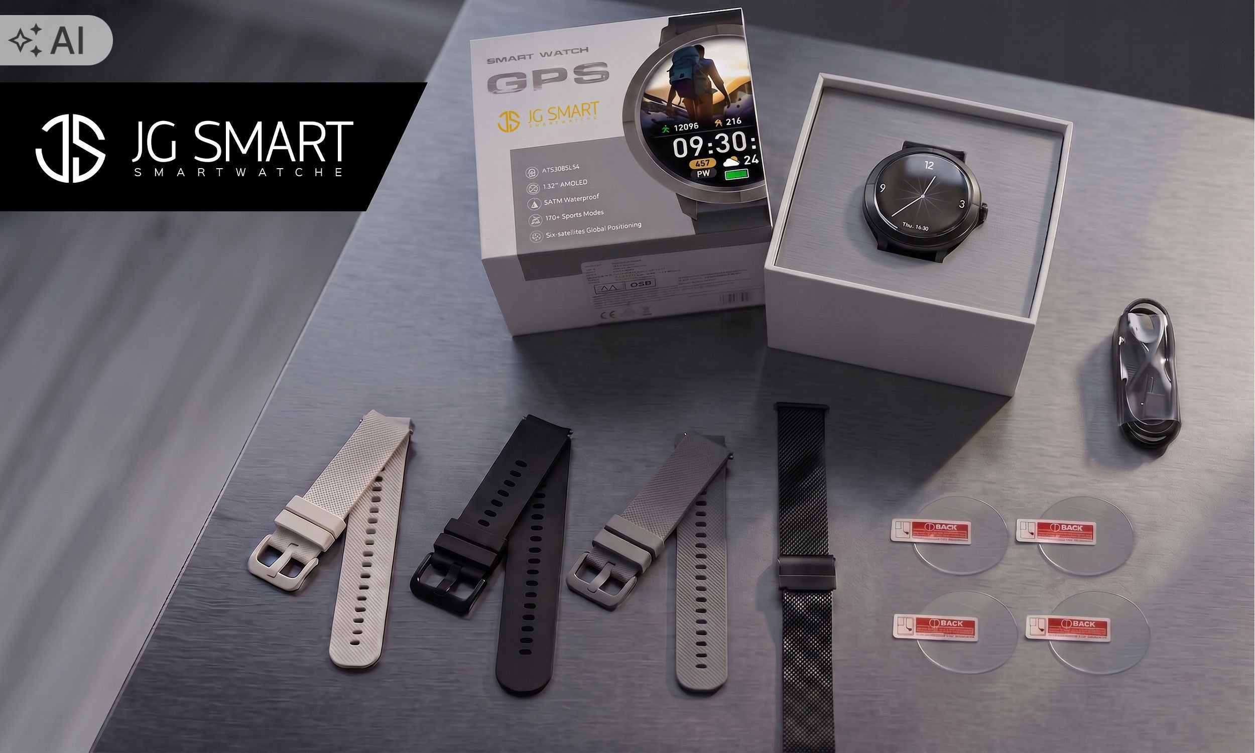 SMARTWATCH WATCH WITH GPS MENU PL TALK SPORT PULSE IP68 SMART WATCH AMOLED Manufacturer code smart watch jg smart gps wodoodporny menu pl