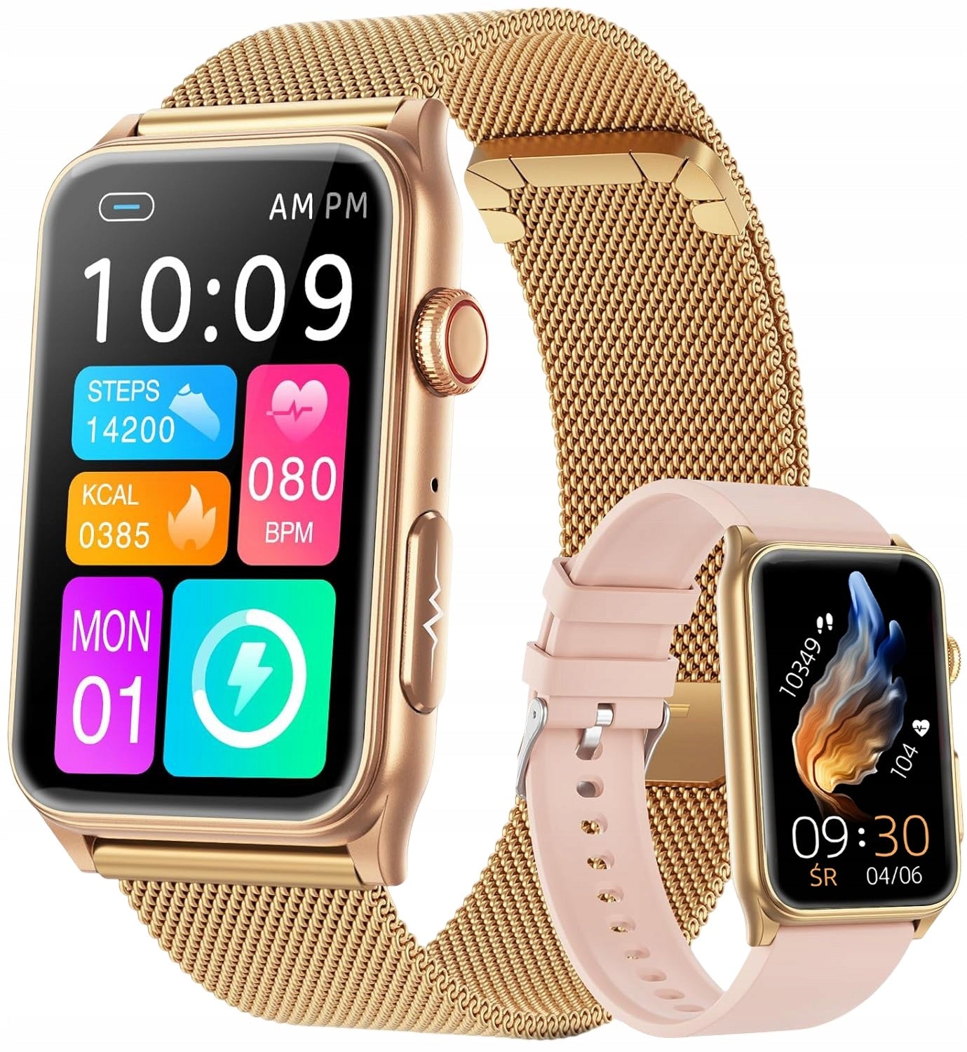 SMARTWATCH WOMEN'S ECG WATCH HRV PRESSURE SUGAR MEASUREMENT TEMPERTATURA BMIf Brand Lazird