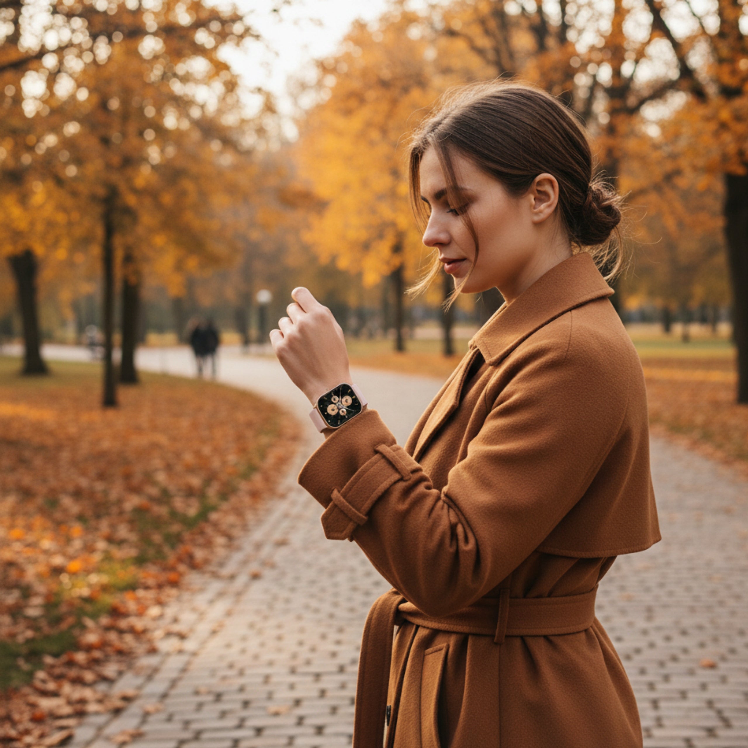 SMARTWATCH WOMEN'S WATCH GPS WATERPROOF CONVERSATION SPORT HEART RATE POLISH MENU Packaging status original