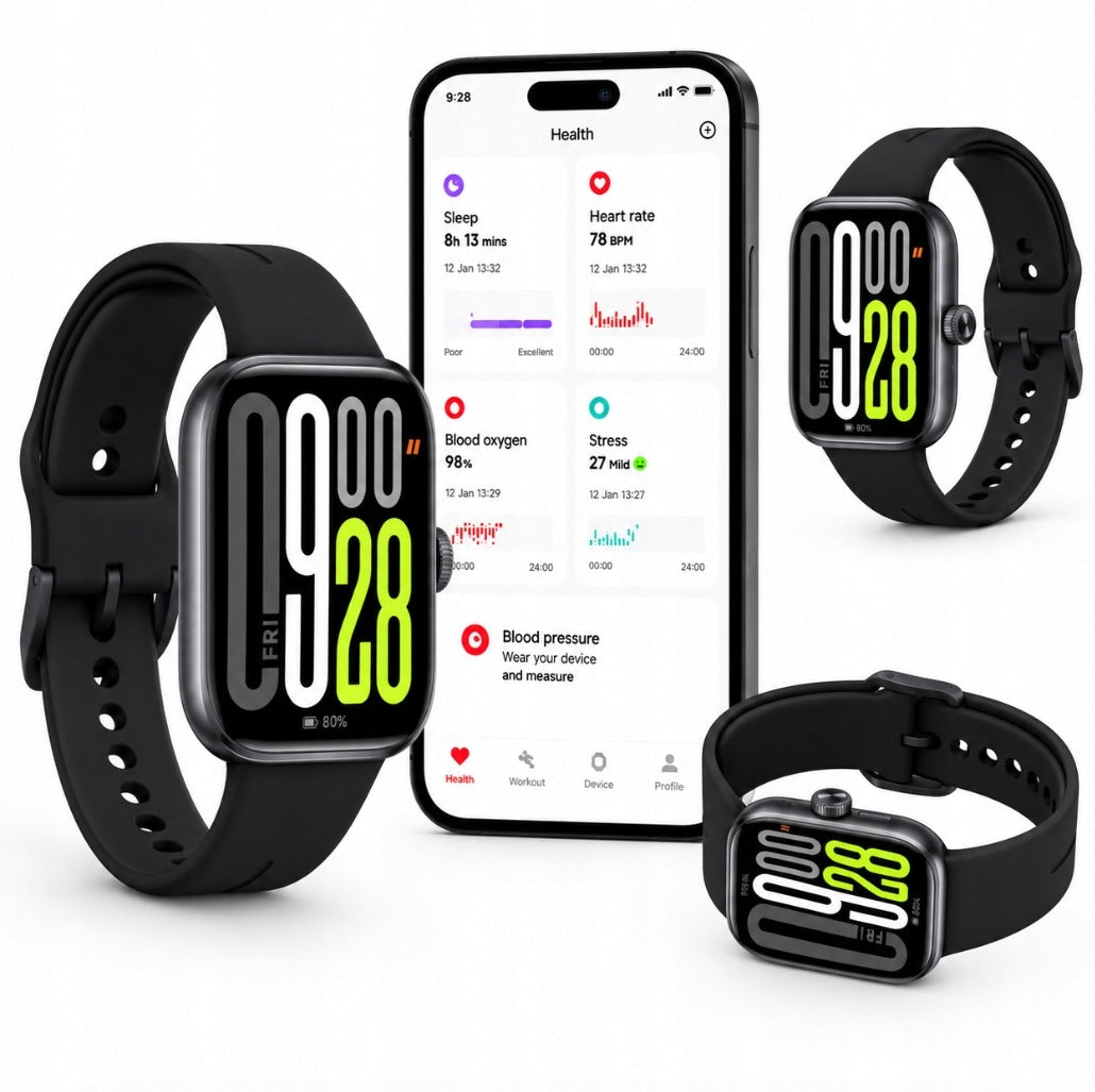 SMARTWATCH XIAOMI REDMI WATCH 5 ACTIVE BLACK 2'' LCD BT PULSE 18 DAYS