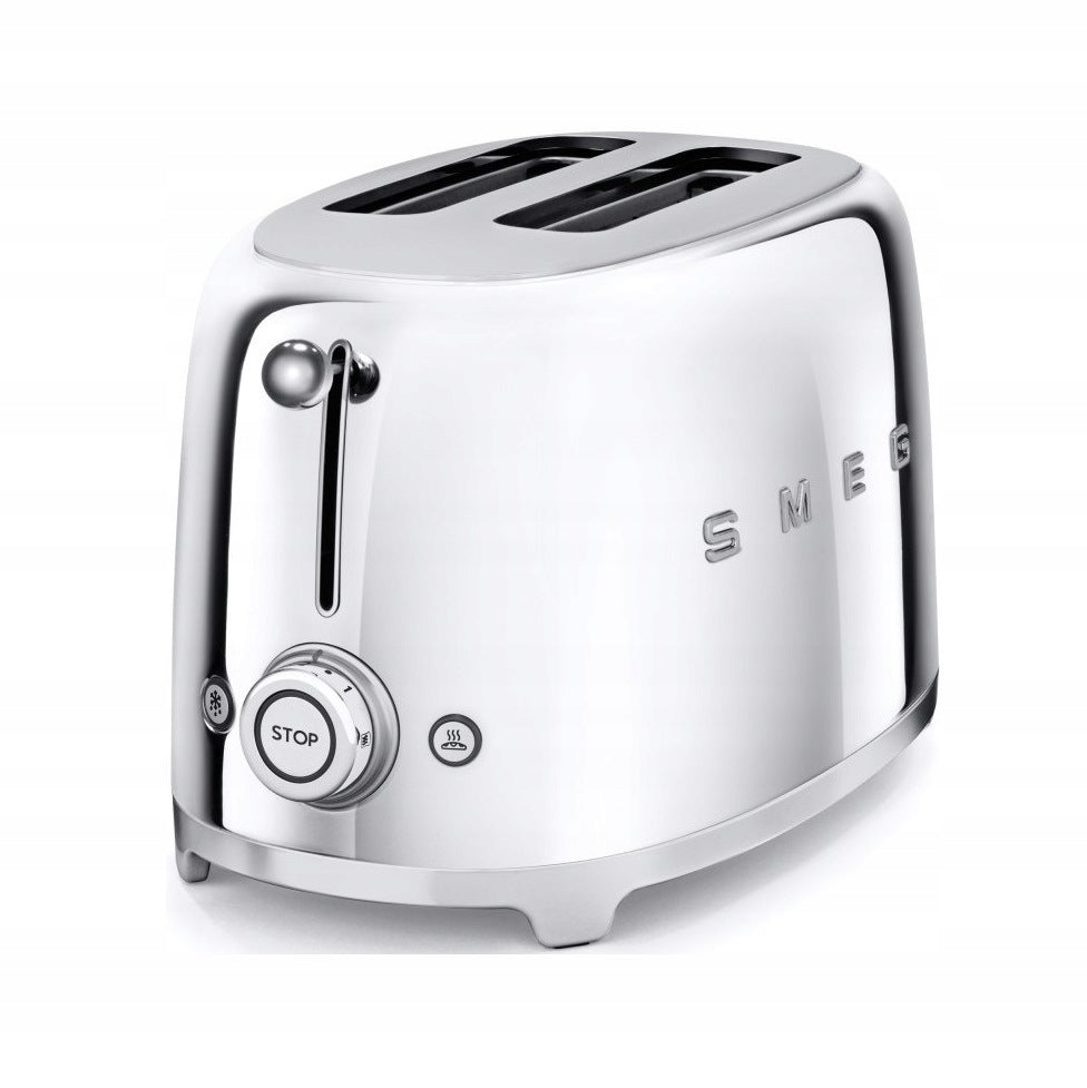 SMEG TSF01SSEU Toaster Chrome Packaging status original