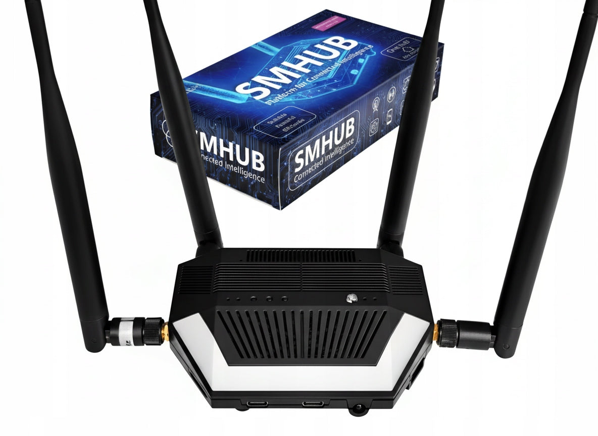SMHUB Premium ZigBee Bridge Controller MQTT ZHA Matter Thread Home Assistant