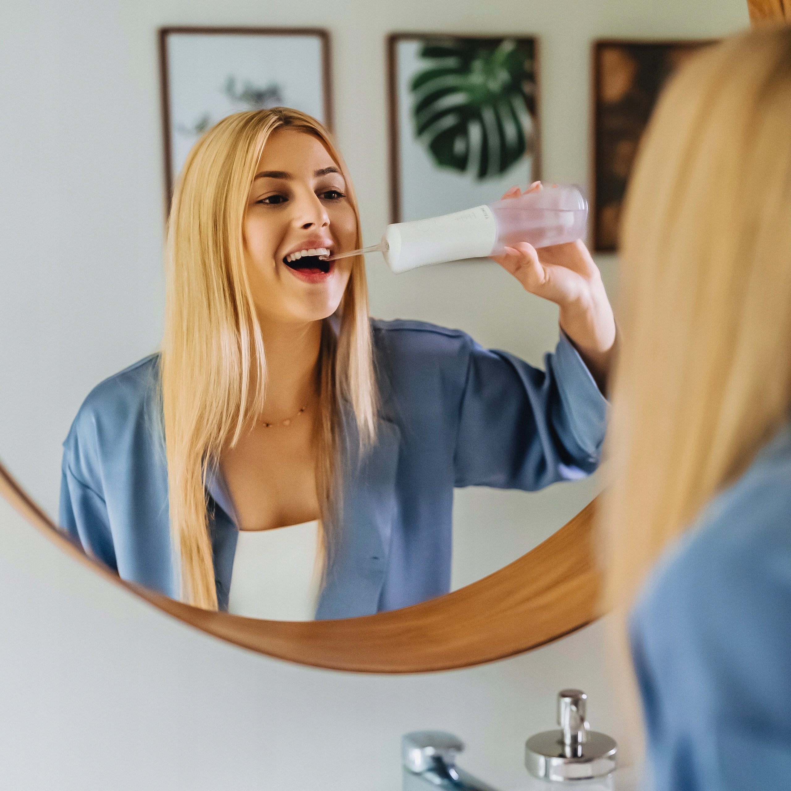 SMILEY WIRELESS DENTAL TOOTH IRRIGATION 4 TIPS + freebie Kind wireless