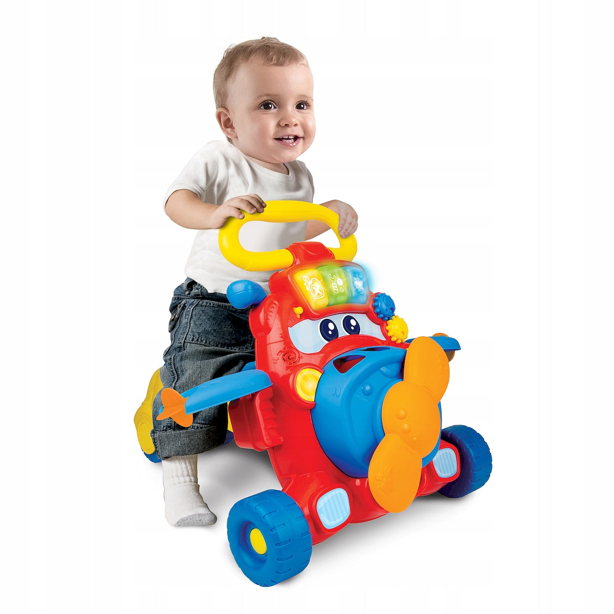 SMILY PLAY WALKER PUSHER 2in1 INTERACTIVE AIRPLANE Brand Smily Play